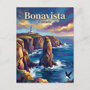 Cartão Postal Bonavista Canadá