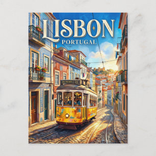 Cartão Postal Bonde 28 Portugal