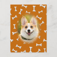 Bone Pattern Dog Frame Art