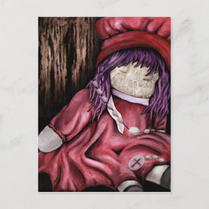 Cartão Postal boneca bebê.