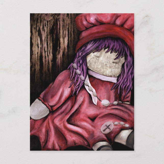 Cartão Postal boneca bebê. (Frente)