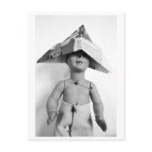 Boneca com chapéu de papel - Jack