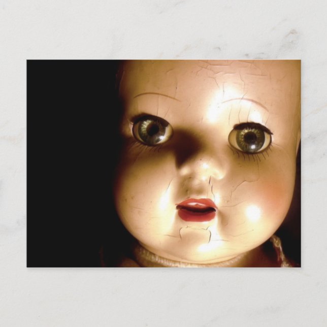 Cartão Postal Boneca do vintage (Frente)