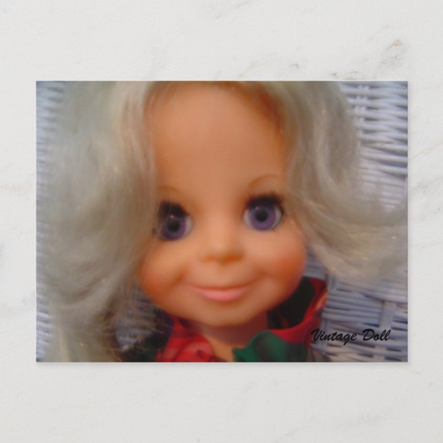 Cartão Postal Boneca dos anos 70 (Frente)