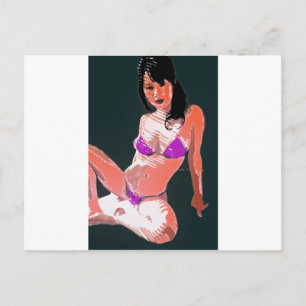 Cartão Postal Boneca viva 2