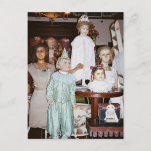 Cartão Postal Bonecas Antigas Vintage