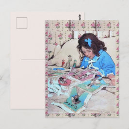 Cartão Postal Bonecas de papel de Jessie Wilcox Smith
