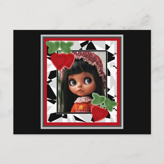 Cartão Postal Bonecas favoritas, bonecas Blythe (Frente)