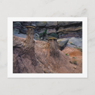 Cartão Postal "Bonés de lama"