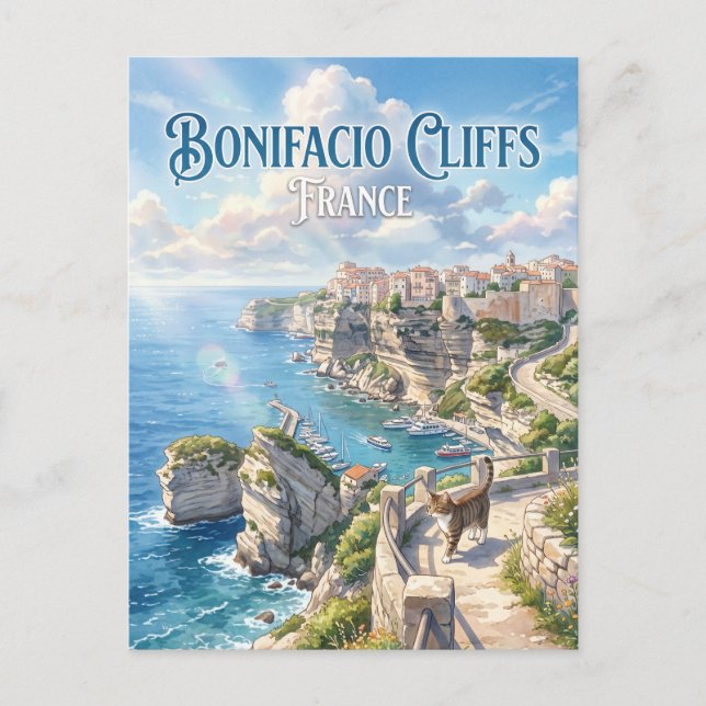 Cartão Postal Bonifacio França (Frente)