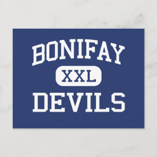 Cartão Postal Bonifay Devils MidSchool Bonifay Florida