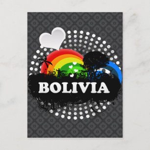 Cartão Postal Bonita Fruta Bolívia