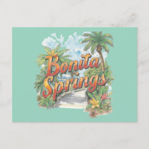 Cartão Postal Bonita springs sonhando