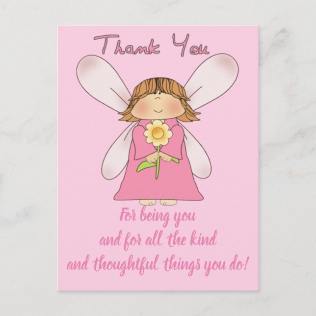 Cartão Postal BONITAS EXPRESSÕES - Obrigado Cartão-Postal (Frente)