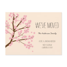 Bonito Cherry Blossoms Sakura Árvore que mudamos