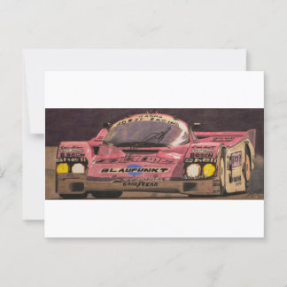 Cartão Postal Bonito em Rosa