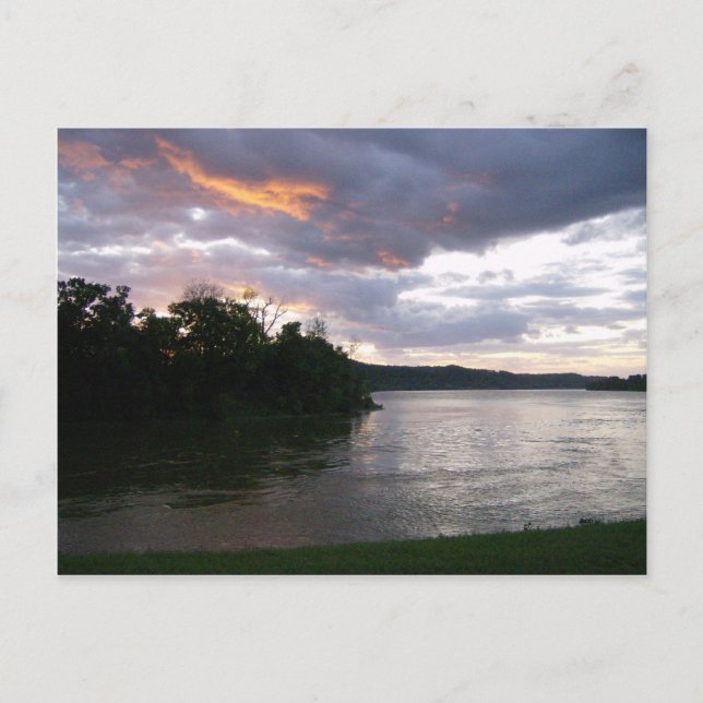 Cartão Postal Bonito Kentucky Sunrise (Frente)