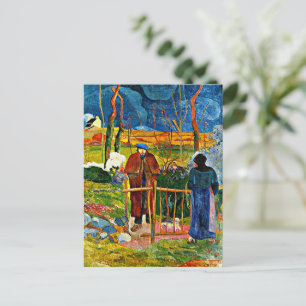Cartão Postal Bonjour, Sr. Paul Gauguin