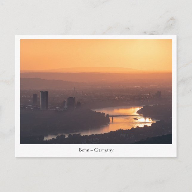 Cartão Postal Bonn Alemanha (Frente)