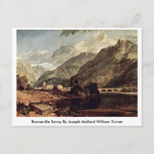 Cartão Postal Bonneville Savoy Por Joseph Mallord William Turner