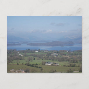 Cartão Postal Bonnie Banks of Loch lomond