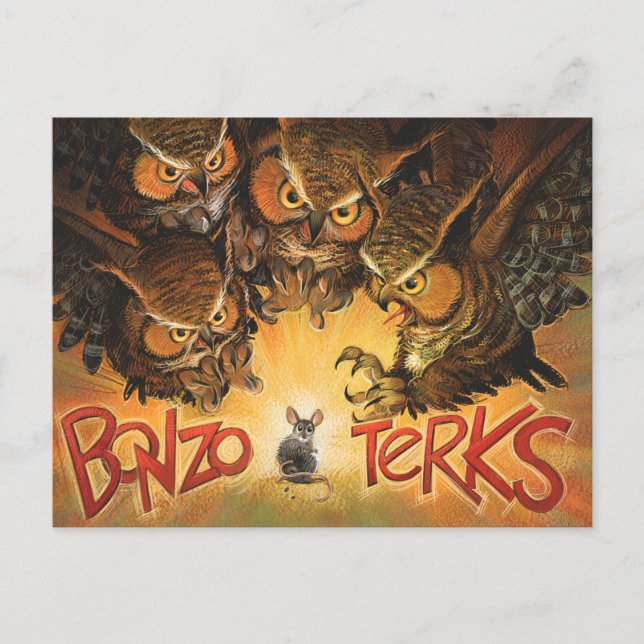 Cartão postal Bonzo Terks (Frente)