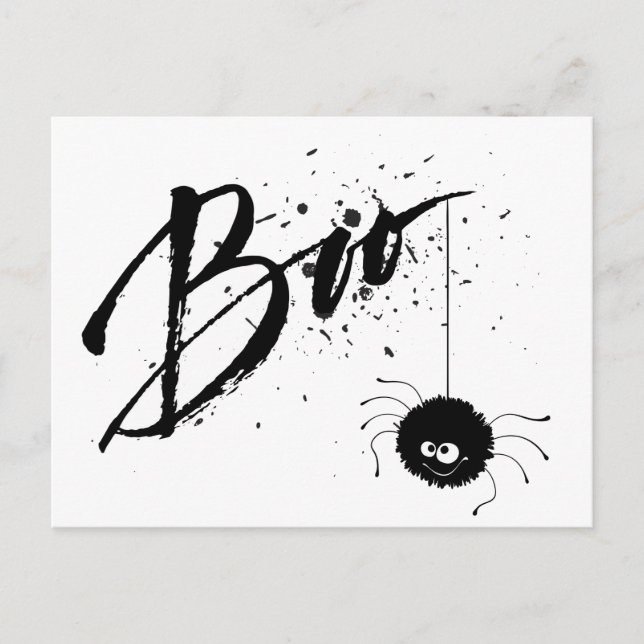 Cartão Postal Boo (Frente)