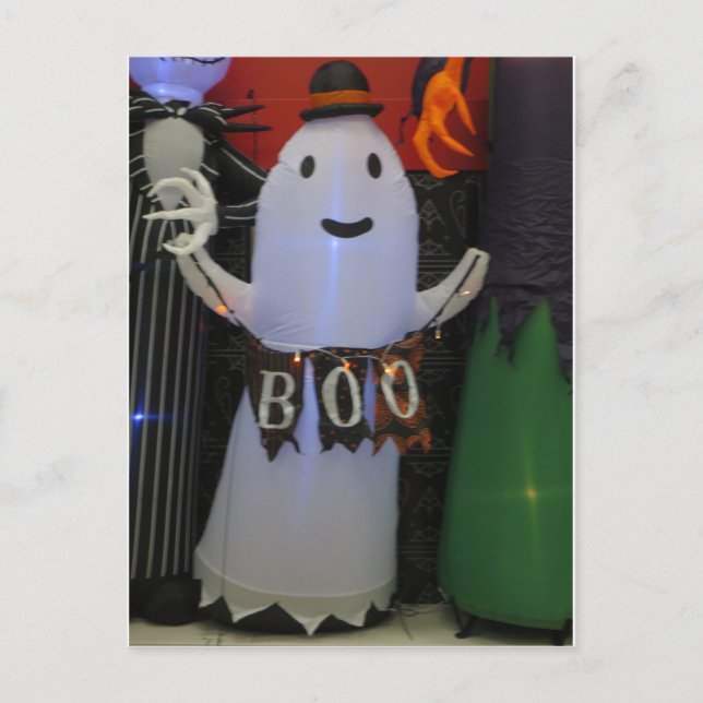 Cartão Postal Boo Ghost (Frente)