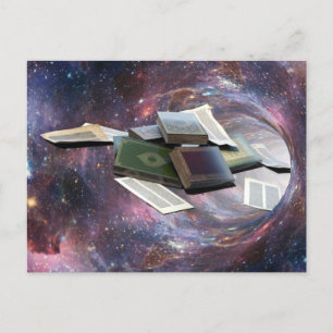 Cartão Postal Book Wormhole