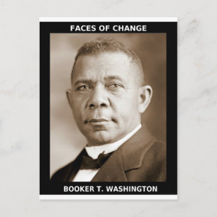 Cartão Postal Booker T. Washington