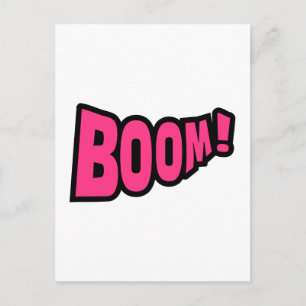 Cartão Postal Boom