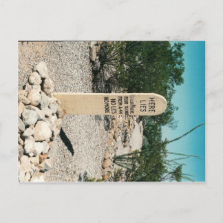 Cartão Postal Boot Hill