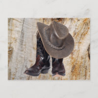 Boots and Hat do Cowboy