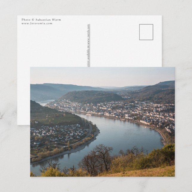 Cartão Postal Boppard Alemanha (Frente/Verso)