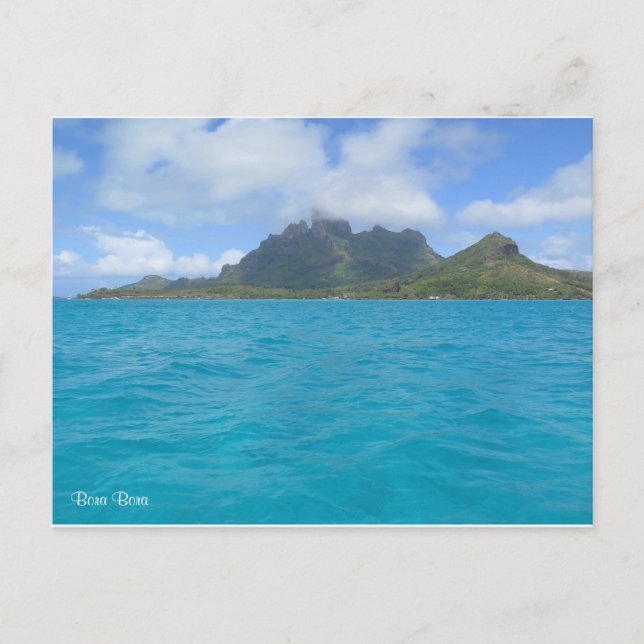 Cartão Postal Bora Bora (Frente)