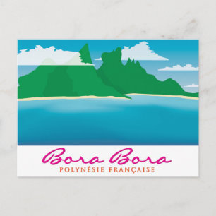 Cartão Postal Bora Bora