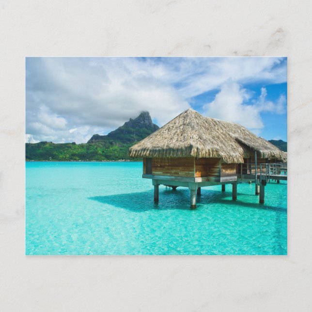 Cartão Postal Bora Bora Bora, cartão-postal (Frente)