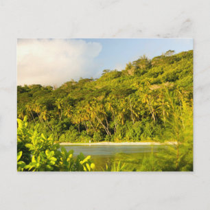 Cartão Postal Bora Bora, Ilhas da Sociedade, Polinésia Francesa.