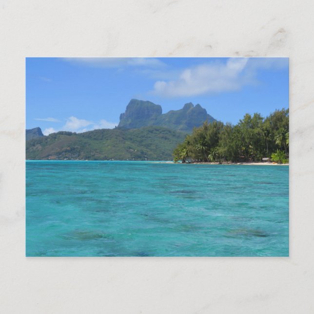 Cartão Postal Bora Bora Polinésia Francesa (Frente)