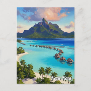 Cartão Postal Bora Bora Viagem
