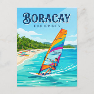 Cartão Postal Boracay Filipinas
