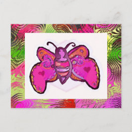 Cartão Postal borboleta