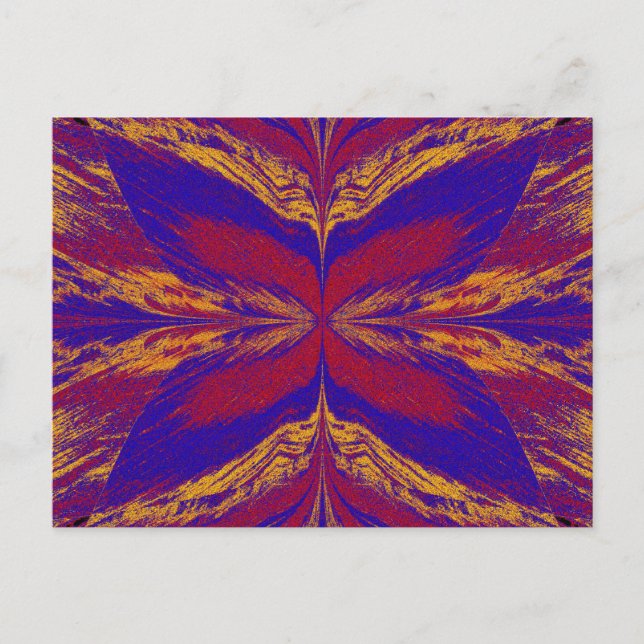 Cartão Postal Borboleta de areia 20 (Frente)