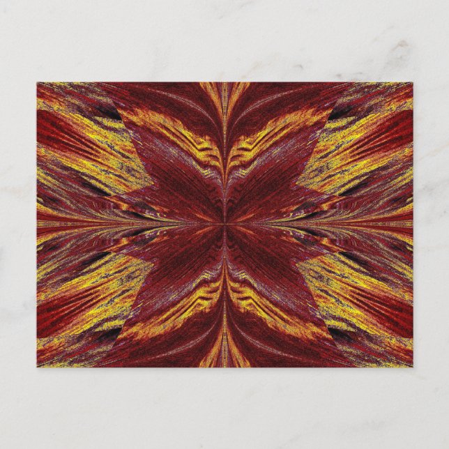 Cartão Postal Borboleta de areia 6 (Frente)