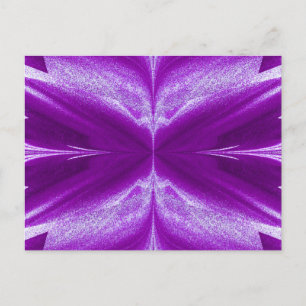 Cartão Postal Borboleta em Roxo