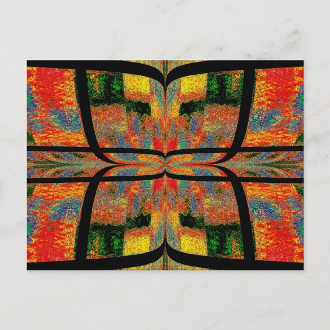 Cartão Postal Borboleta Inclinada 15 (Frente)