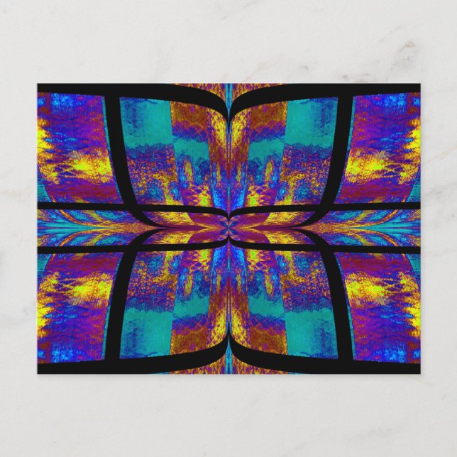 Cartão Postal Borboleta Inclinada 8 (Frente)