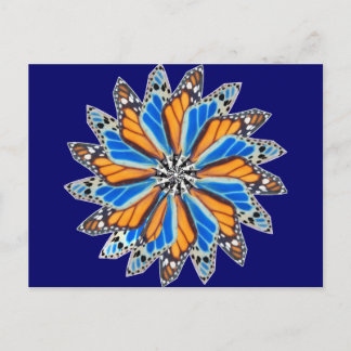 Cartão Postal Borboleta Mandala 2
