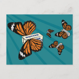 Cartão Postal Borboletas