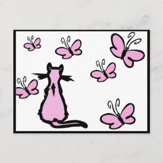 Cartão Postal Borboletas